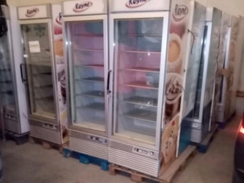 Lote Congeladores  Supermercado congeladoVerticales De una y dos puertas correderas