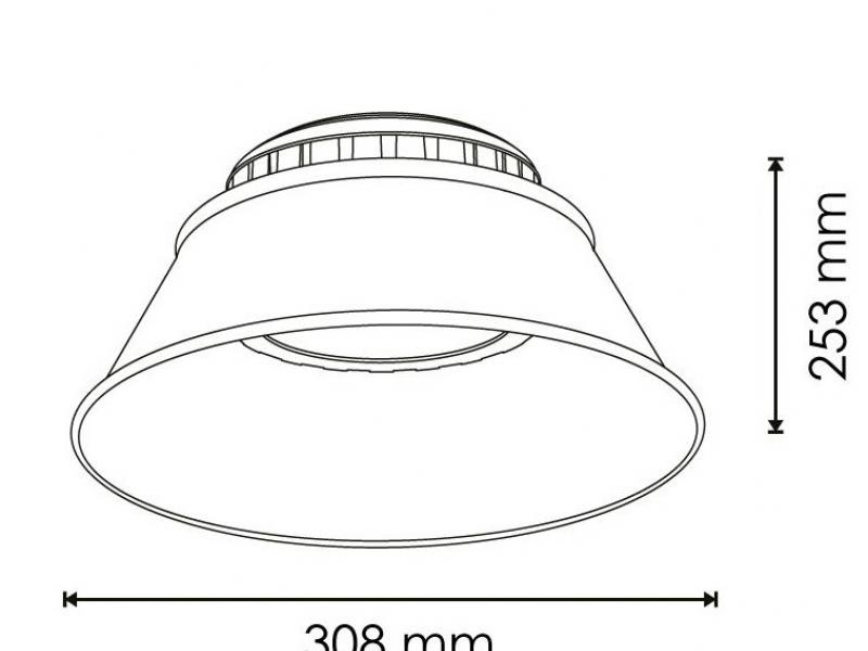 CAMPANA INDUSTRIAL LED UFO 150W, 5 AÑOS DE GARANTIA DESDE 47€