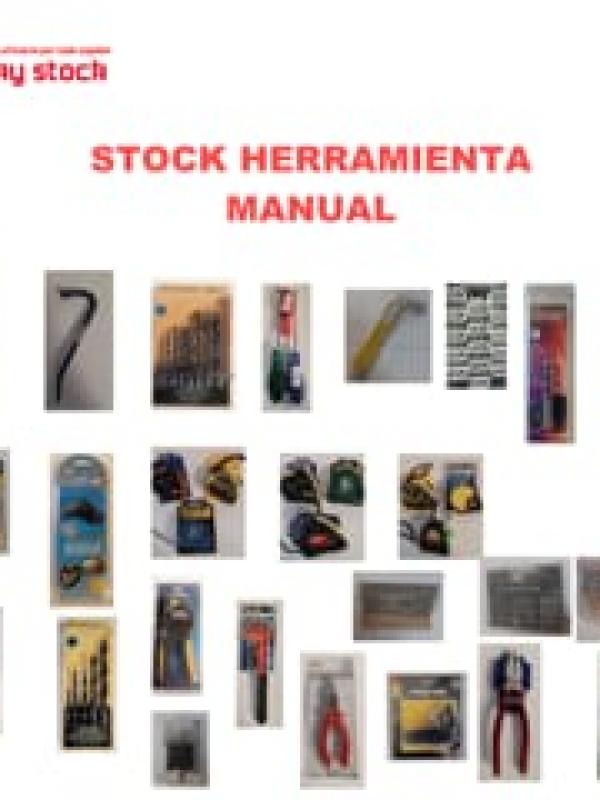 STOCK HERRAMIENTAS MANUAL