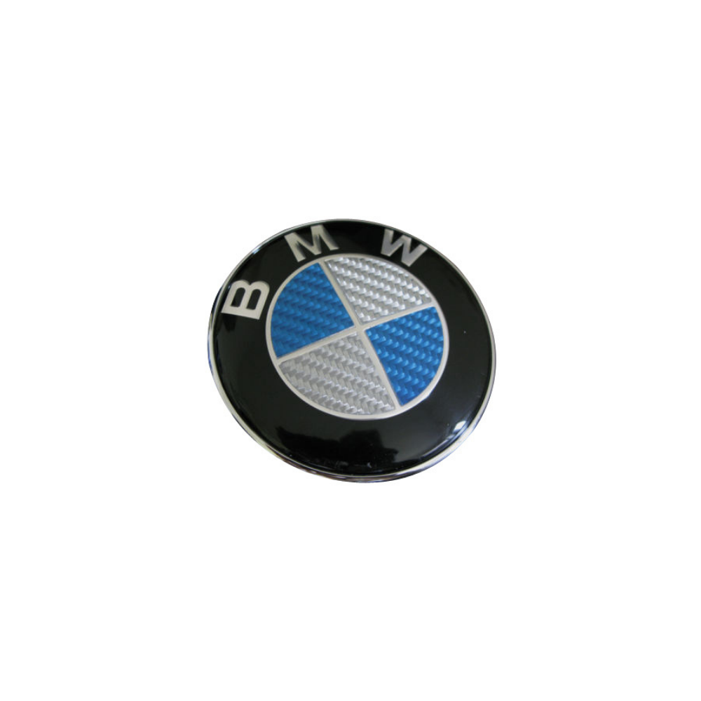 Emblemas BMW 82 MM en fibra de carbono (para maletero/capó)