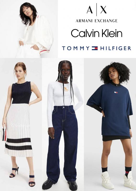 Stock Ropa Tommy H, Calvin Klein y Armani Mix hombre y mujer 