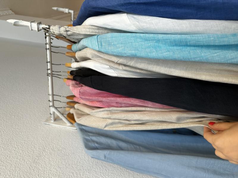 Liquidación lote 200 prendas lino/ ropa Italia