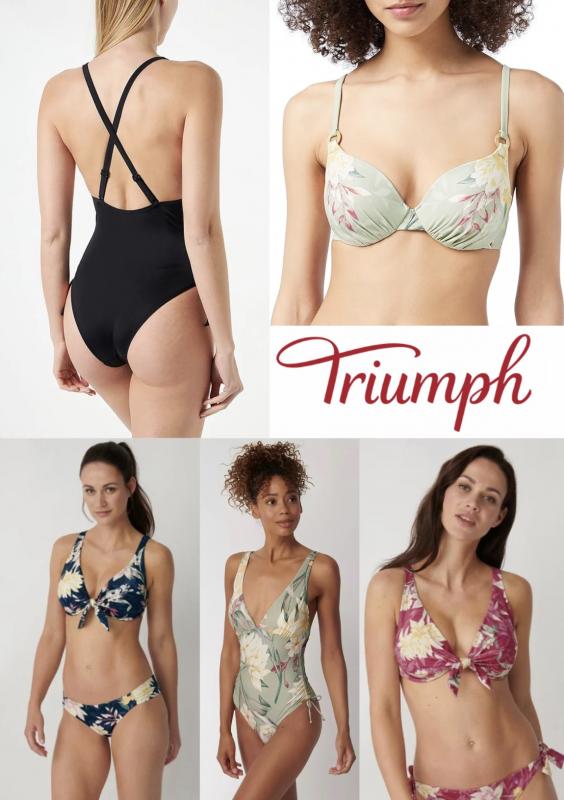 Stock Ropa de Baño de Mujer TRIUMPH : Bikinis y bañadores 4,90€/unidad 