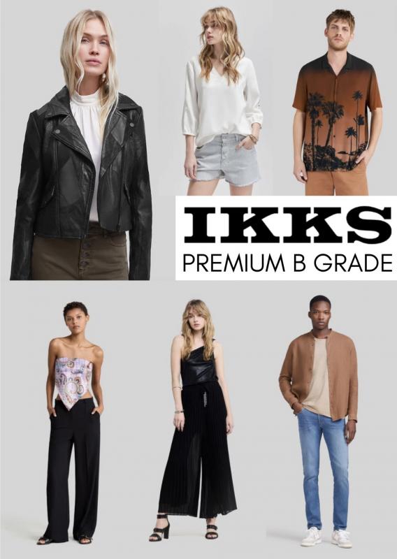 Stock Ropa IKKS Premium B Grade Women/Men Summer-Winter Mix 7€/UNIDAD
