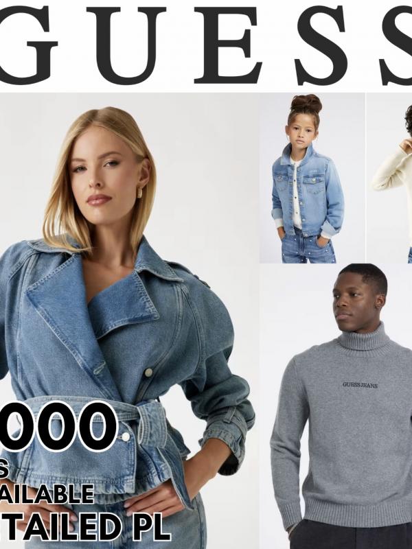 Stock GUESS MIX Mujer / Hombre / KIDS 15€ / UNIDAD 