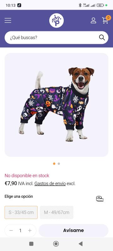 Stock disfraces a 0,79 euros