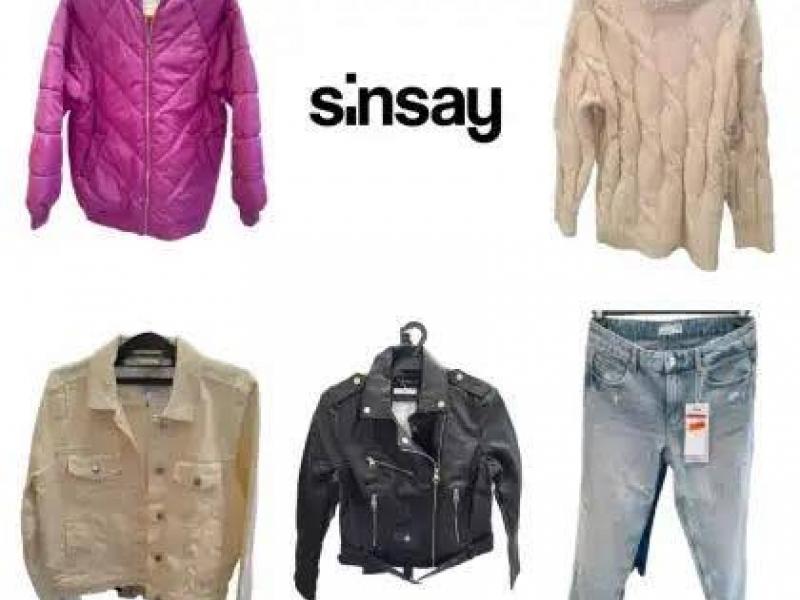 Stocks de Ropa nueva marca sinsay 2€ a unidad 