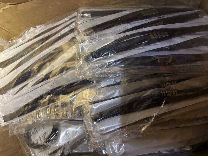 Lote Premium +1500 uds Pulseras Cuero y Acero Inoxidable